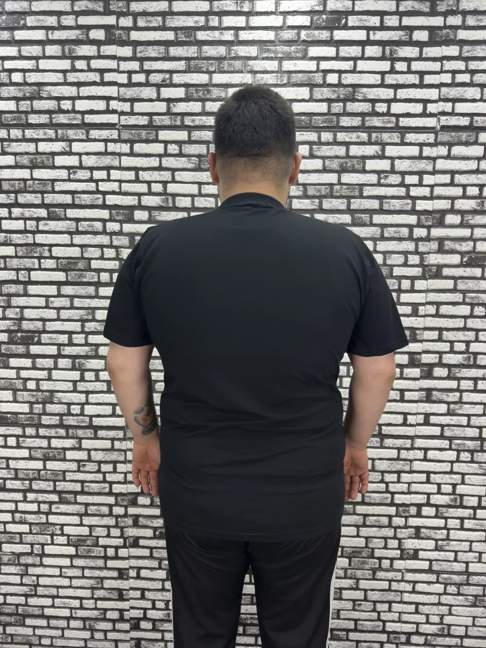 Erkek Büyük Beden Yeni Model Tişört Beyaz ve Siyah
