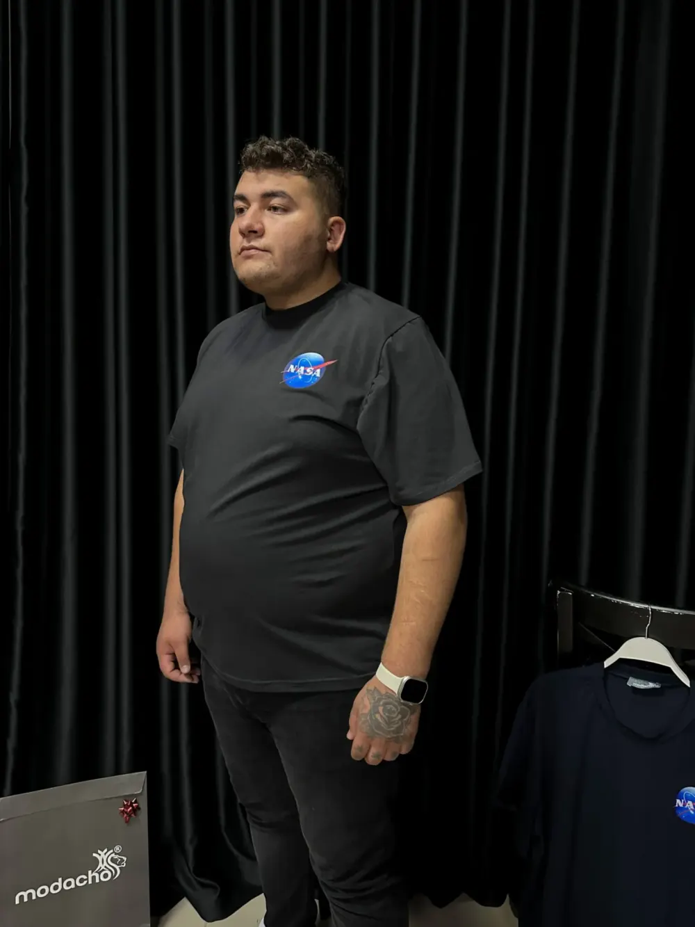 Erkek Büyük Beden Yeni Model Tişört Dijital Baskılı Beyaz ve Siyah
