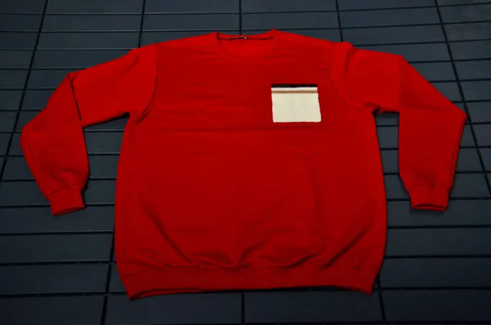 Büyük Beden Erkek Sweat Dikiş Model Siyah Beyaz Kırmızı Renk