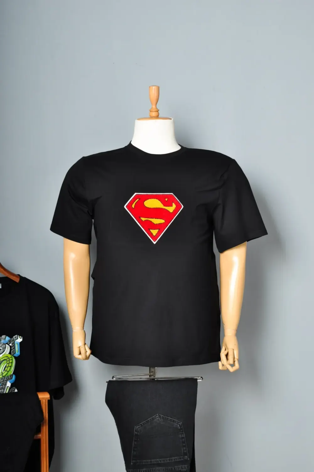Büyük Beden Erkek Yeni Sezon Superman Tişört