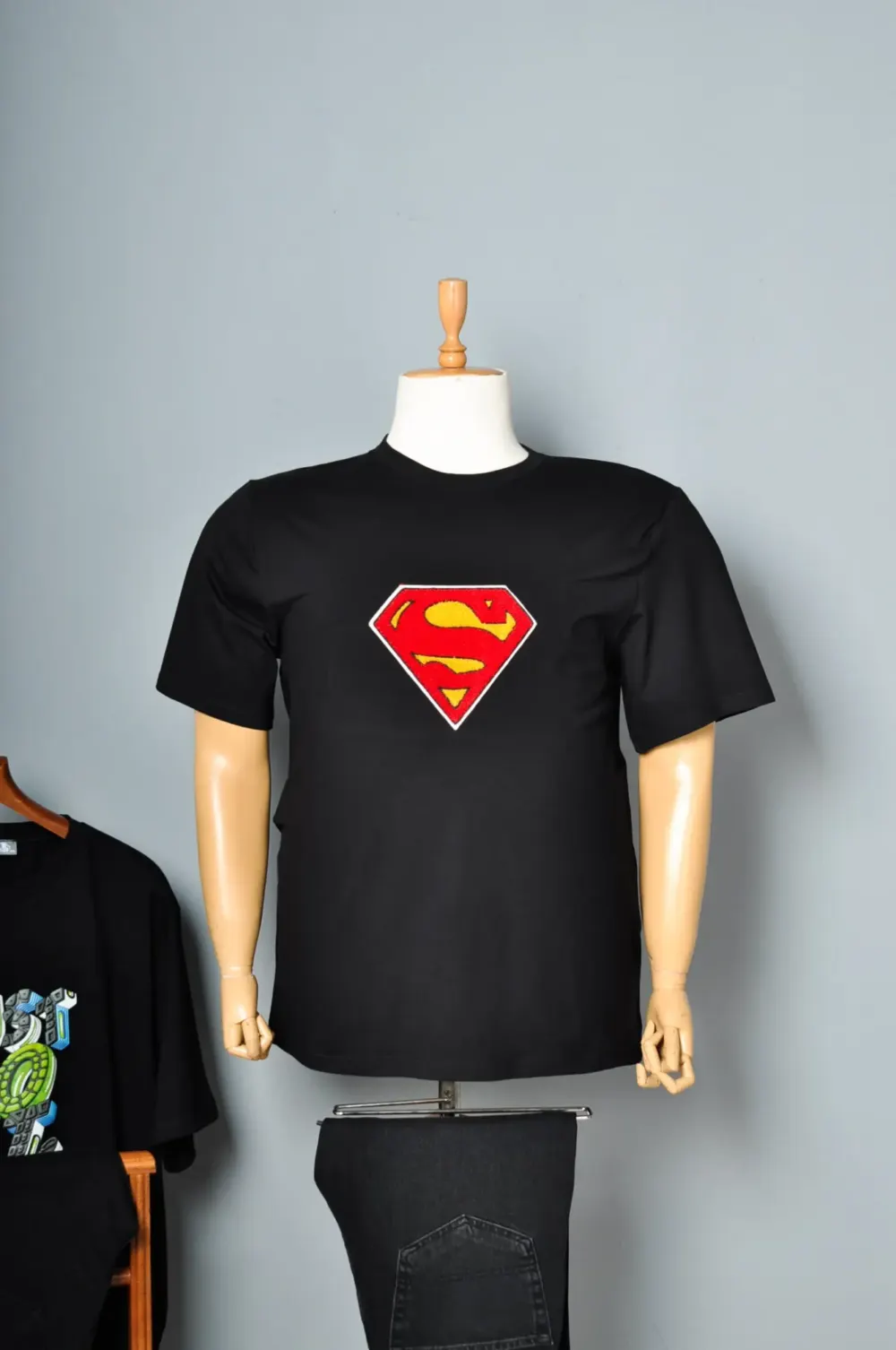 Büyük Beden Erkek Yeni Sezon Superman Tişört