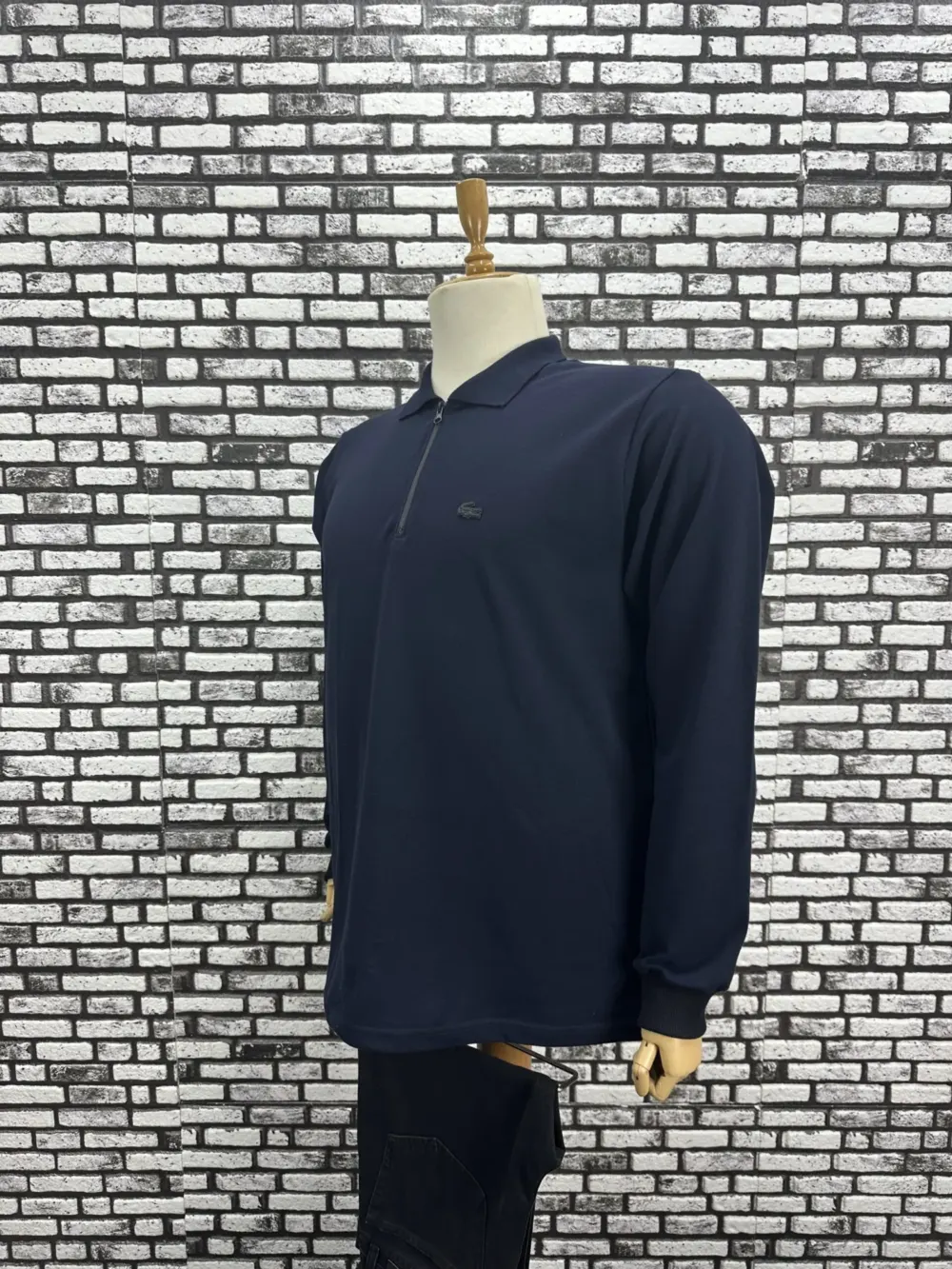 Büyük Beden Erkek Polo Yaka Sweat Koyu Amblem
