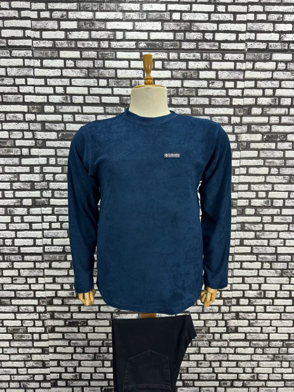 Büyük Beden Erkek Polar Yazılı Model Kampanyalı Sweat