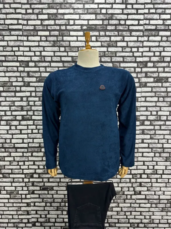 Büyük Beden Erkek Polar Yazılı Model Kampanyalı Sweat