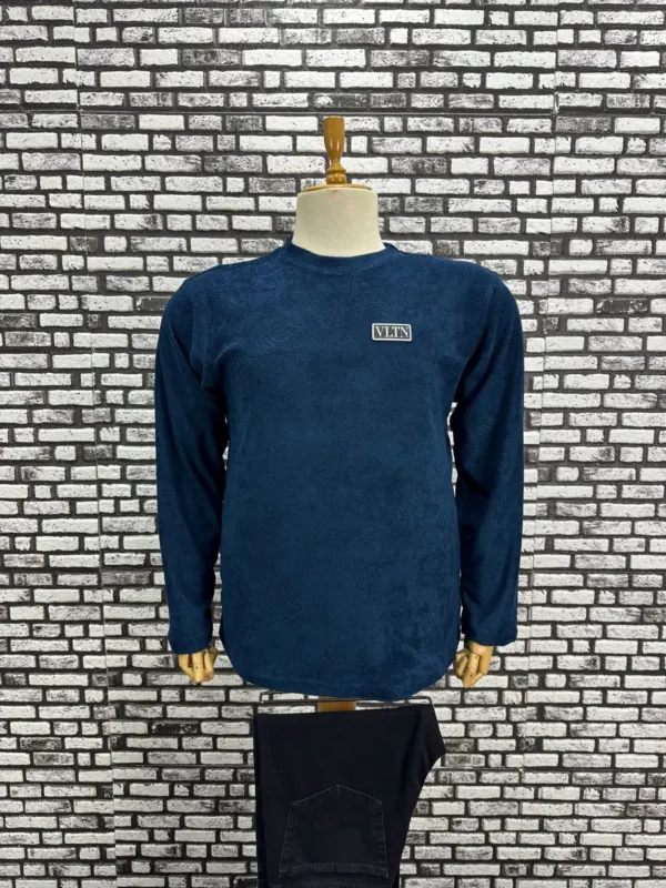 Büyük Beden Erkek Polar Yazılı Model Kampanyalı Sweat