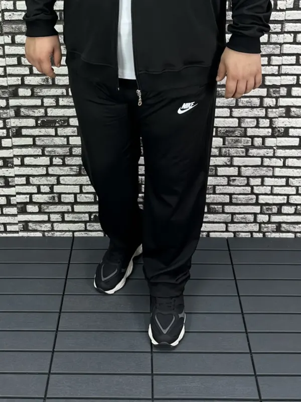Dalgıç Kumaş Yeni Model Büyük Beden Dijital Baskı Eşofman Altı Lastikli Düz Paça