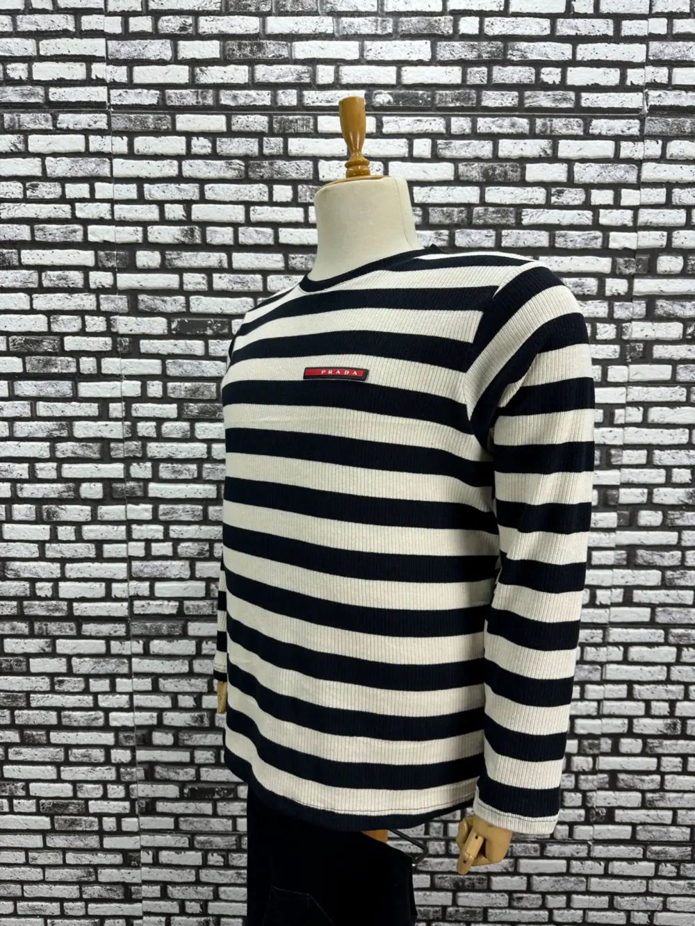 Büyük Beden Erkek Yeni Model Örme Çizgili Model Sweat