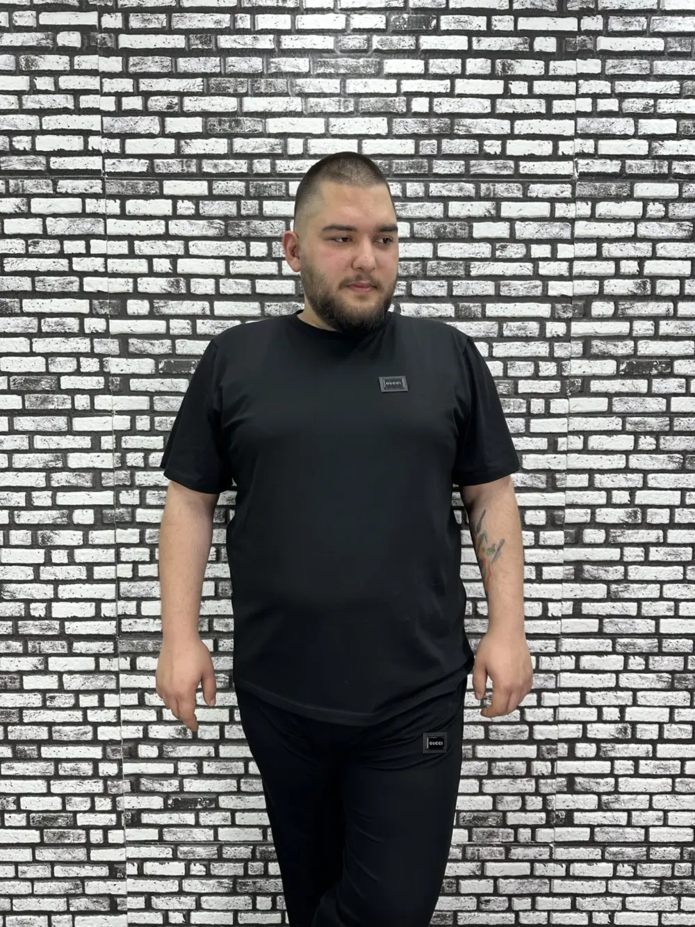 Büyük Beden Erkek Eşofman Tişört Kombin