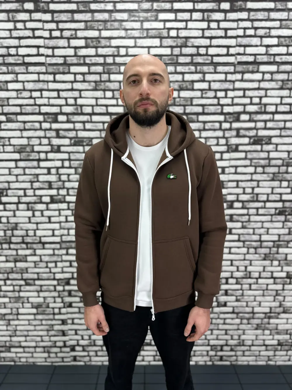 Küçük Beden 6 Renk 3 İplik Şardonlu Kapüşonlu Kanguru Cep  Hırka Erkek/Kadın