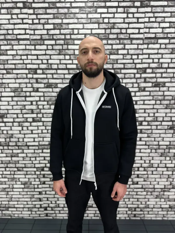 Küçük Beden 6 Renk 3 İplik Şardonlu Kapüşonlu Kanguru Cep  Hırka Erkek/Kadın