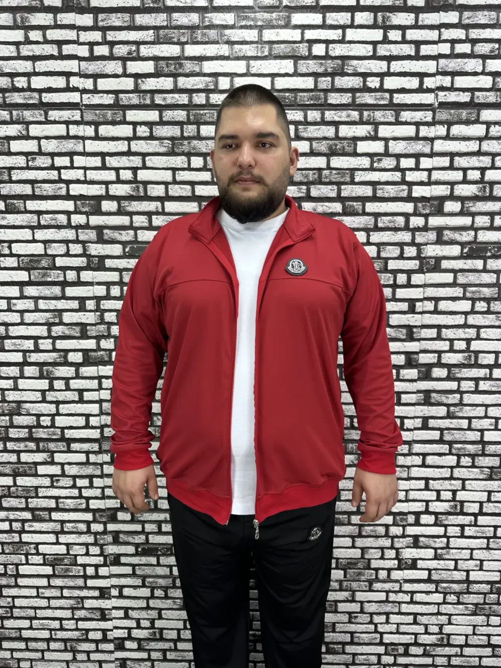 Büyük Beden Erkek Dalgıç Kumaş Hırka / Sadece Hırka Fiyatı.