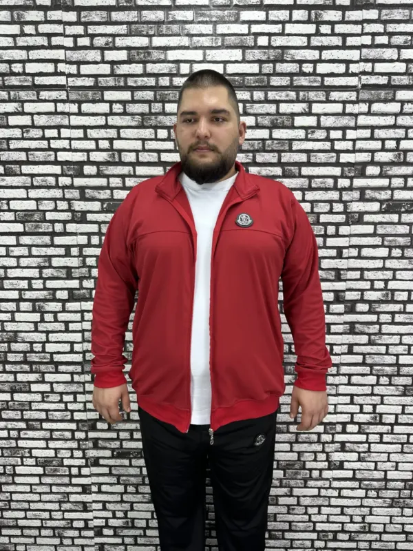 Büyük Beden Erkek Dalgıç Kumaş Hırka / Sadece Hırka Fiyatı.
