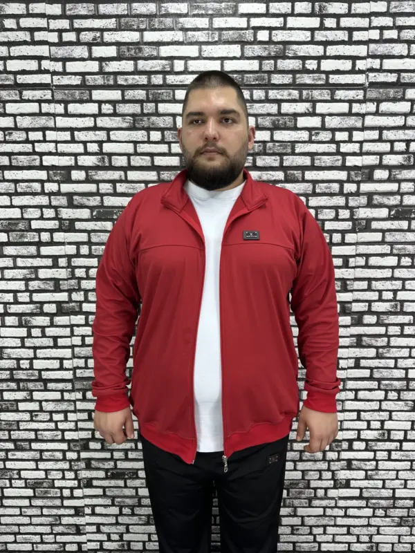 Büyük Beden Erkek Dalgıç Kumaş Hırka / Sadece Hırka Fiyatı.