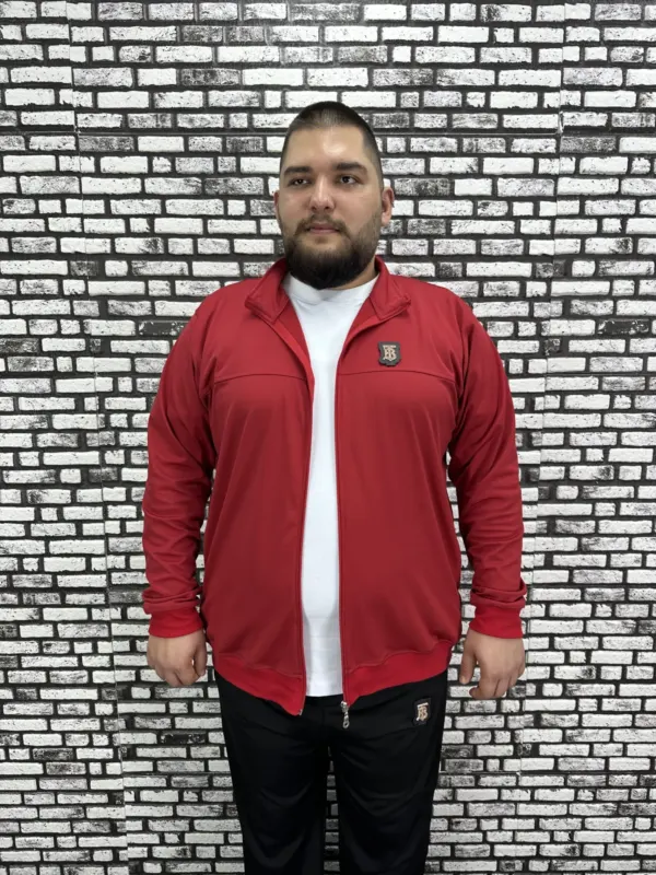 Büyük Beden Erkek Dalgıç Kumaş Hırka / Sadece Hırka Fiyatı.