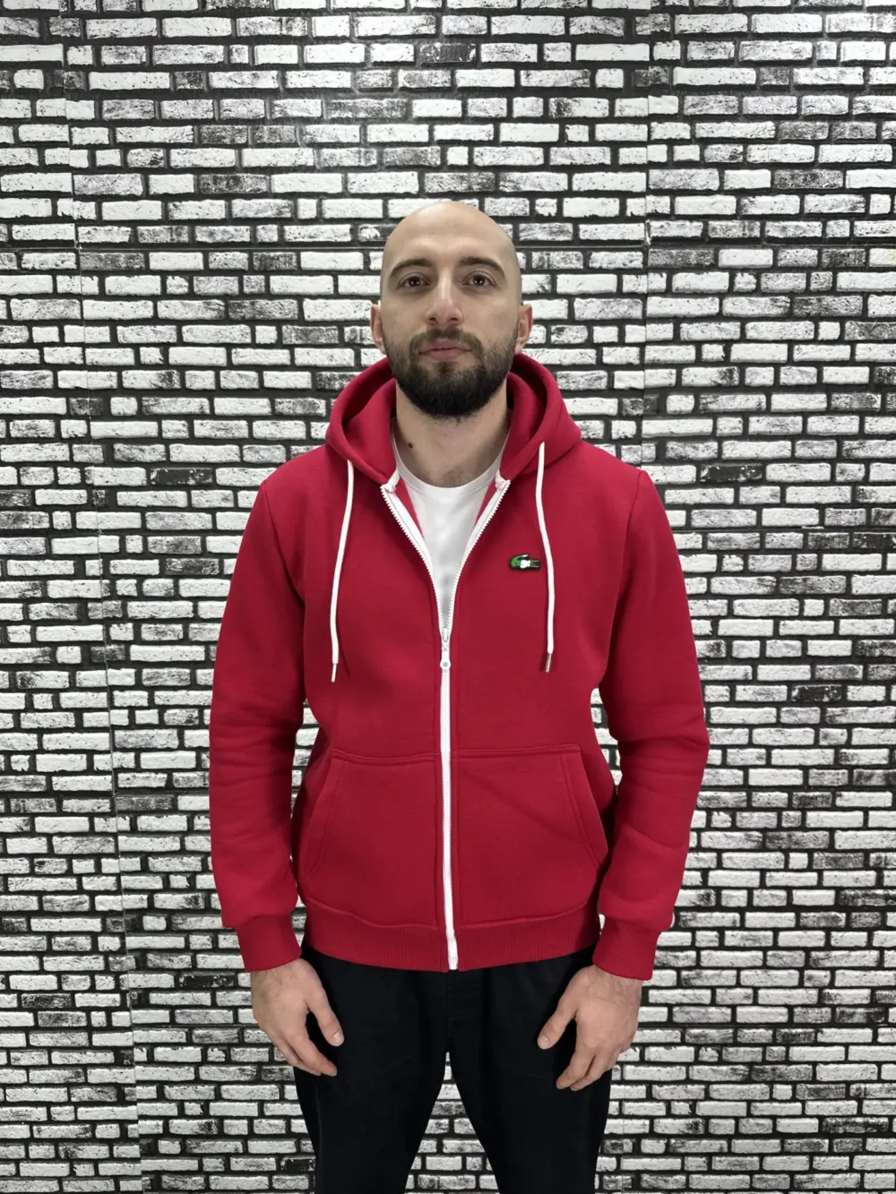 Küçük Beden 6 Renk 3 İplik Şardonlu Kapüşonlu Kanguru Cep  Hırka Erkek/Kadın