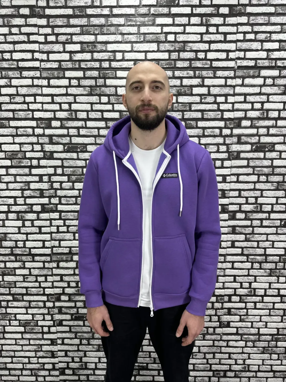 Küçük Beden 6 Renk 3 İplik Şardonlu Kapüşonlu Kanguru Cep  Hırka Erkek/Kadın