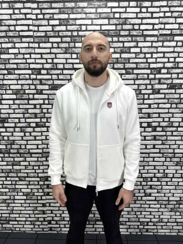 Küçük Beden 6 Renk 3 İplik Şardonlu Kapüşonlu Kanguru Cep  Hırka Erkek/Kadın