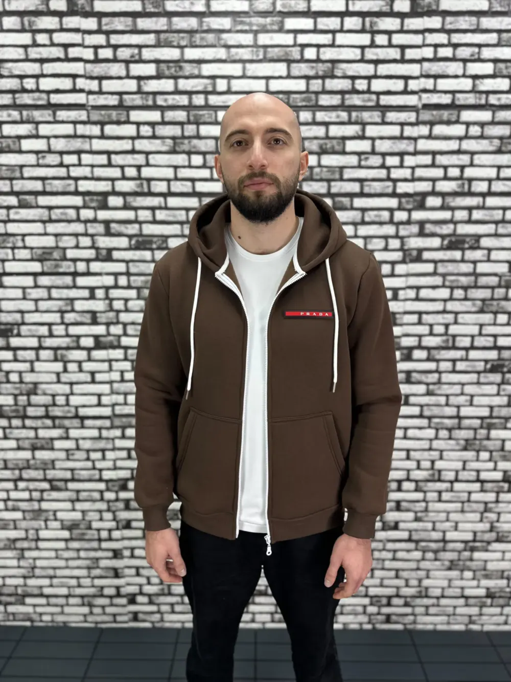 Küçük Beden 6 Renk 3 İplik Şardonlu Kapüşonlu Kanguru Cep  Hırka Erkek/Kadın