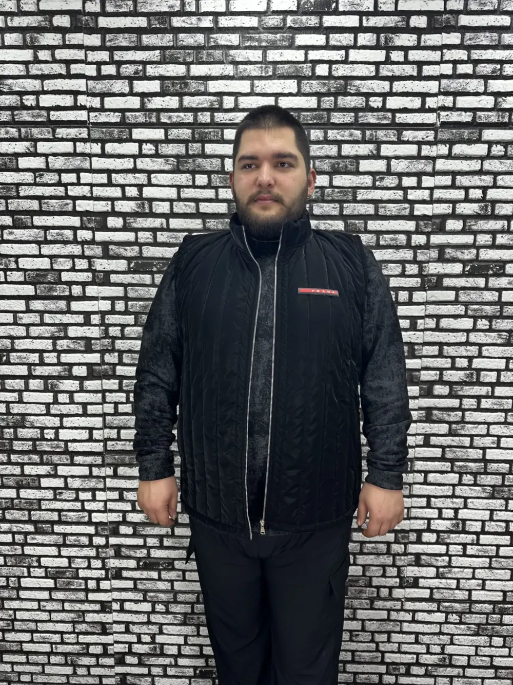 Büyük Beden Erkek Yeni Model Şişme Yelek İçi Astarlı