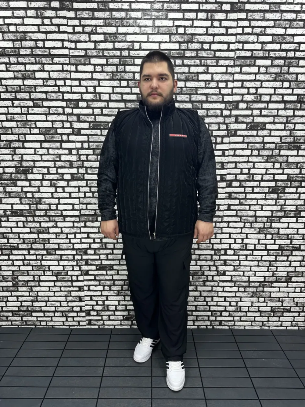 Büyük Beden Erkek Yeni Model Şişme Yelek İçi Astarlı