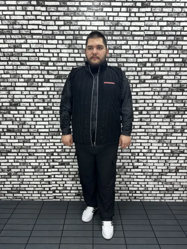 Büyük Beden Erkek Yeni Model Şişme Yelek İçi Astarlı