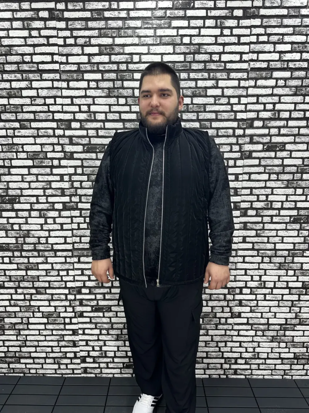 Büyük Beden Erkek Yeni Model Şişme Yelek İçi Astarlı Modacho