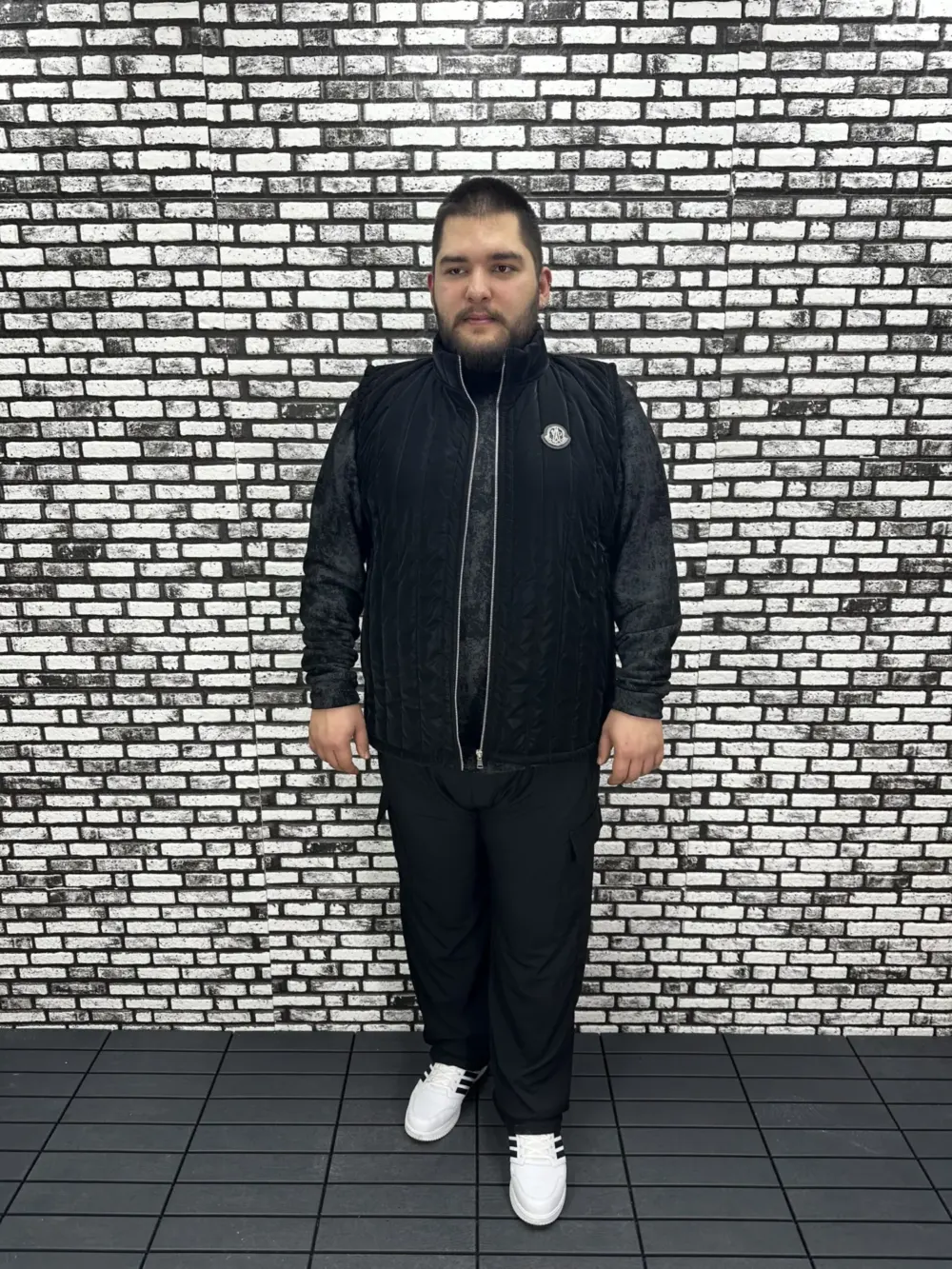 Büyük Beden Erkek Yeni Model Şişme Yelek İçi Astarlı