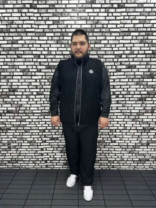 Büyük Beden Erkek Yeni Model Şişme Yelek İçi Astarlı