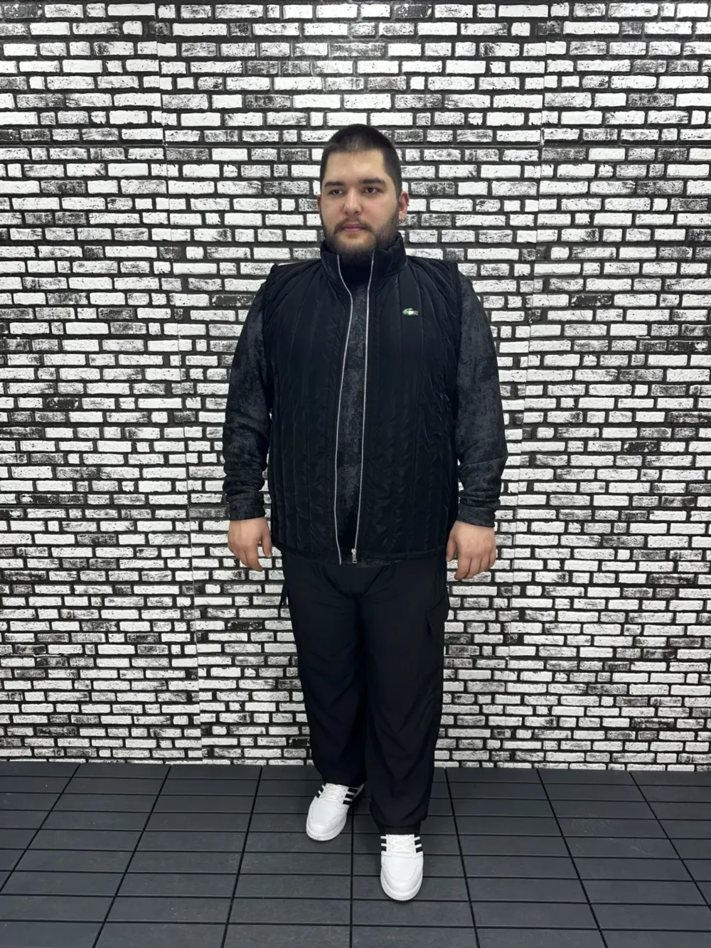 Büyük Beden Erkek Yeni Model Şişme Yelek İçi Astarlı