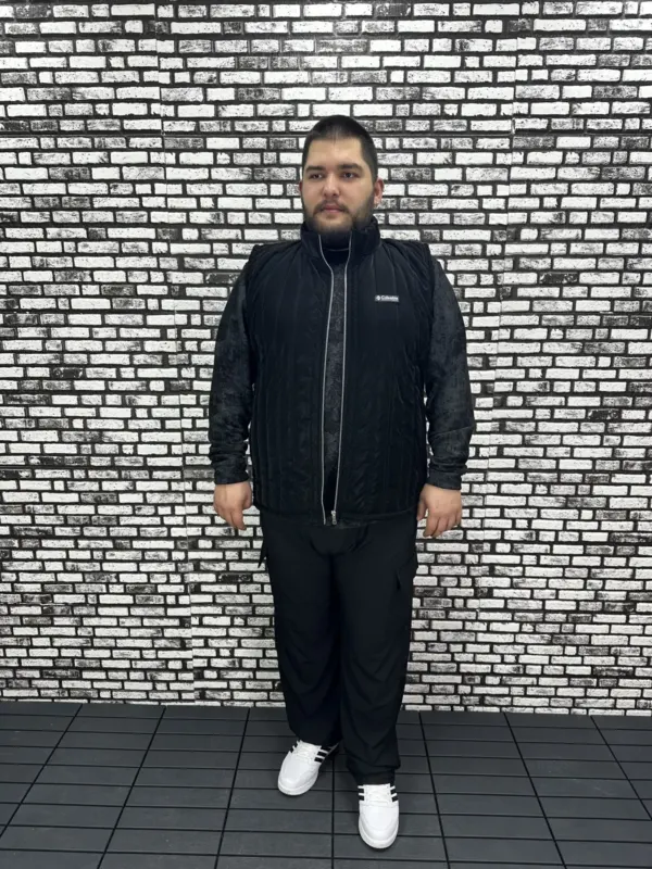 Büyük Beden Erkek Yeni Model Şişme Yelek İçi Astarlı