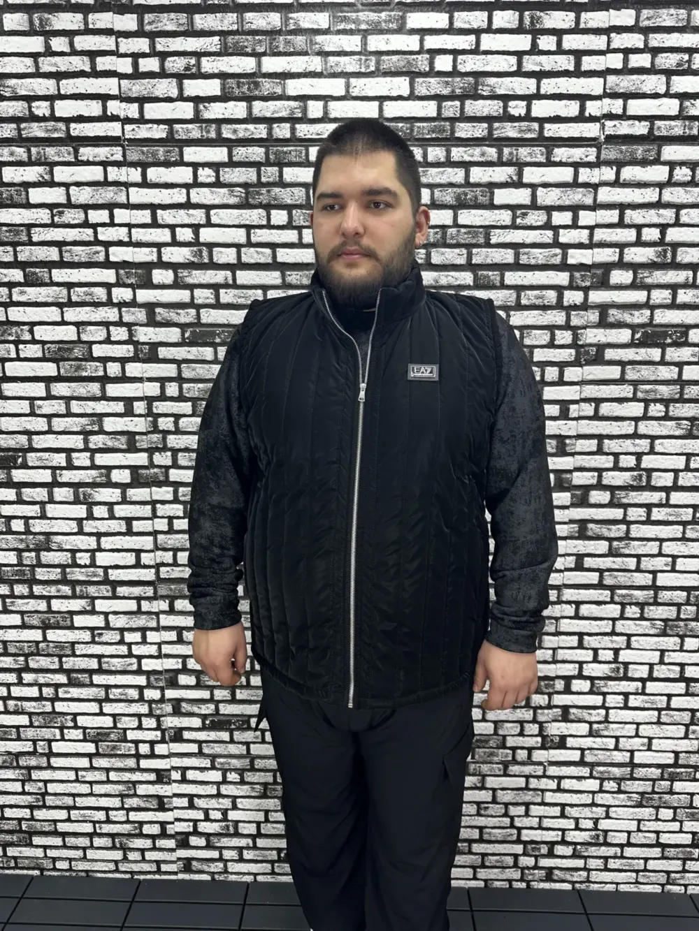 Büyük Beden Erkek Yeni Model Şişme Yelek İçi Astarlı