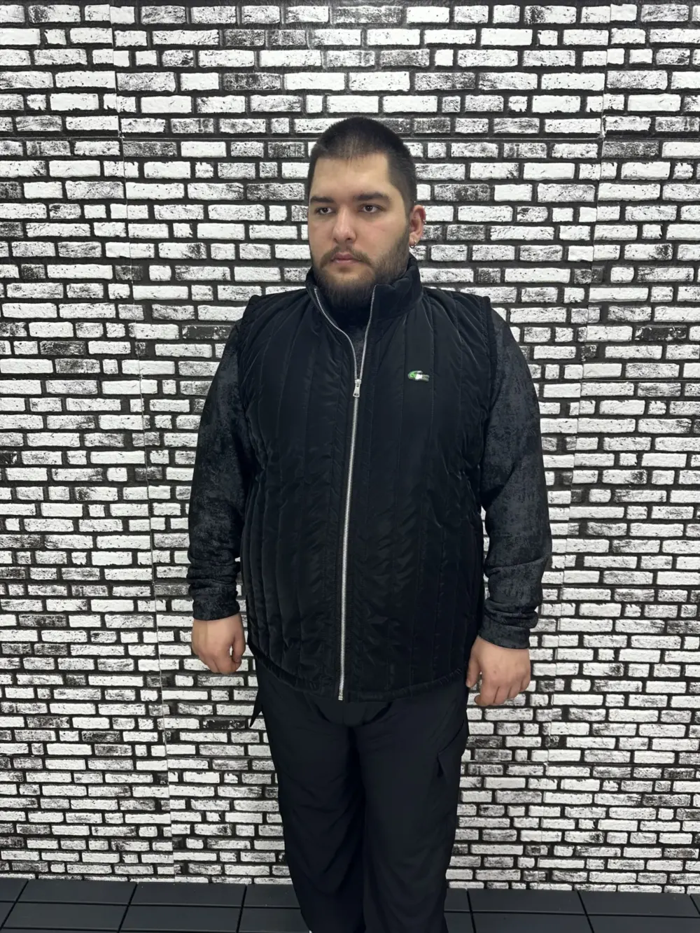 Büyük Beden Erkek Yeni Model Şişme Yelek İçi Astarlı