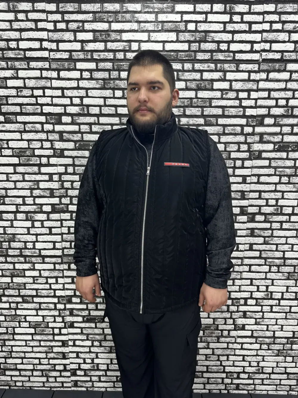 Büyük Beden Erkek Yeni Model Şişme Yelek İçi Astarlı
