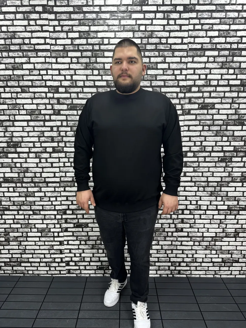 Büyük Beden Erkek Yeni Sezon Sweat Beyaz Kırmızı Siyah Lacivert Renk Modacho