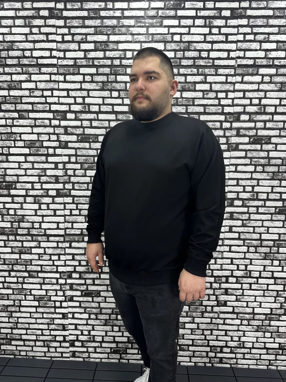 Büyük Beden Erkek Yeni Sezon Sweat Beyaz Kırmızı Siyah Lacivert Renk Modacho