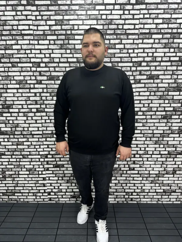 Büyük Beden Erkek Yeni Sezon Sweat Beyaz Kırmızı Siyah Lacivert Renk Dikiş Amblem