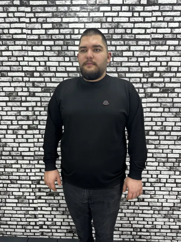 Büyük Beden Erkek Yeni Sezon Sweat Beyaz Kırmızı Siyah Lacivert Renk Dikiş Amblem