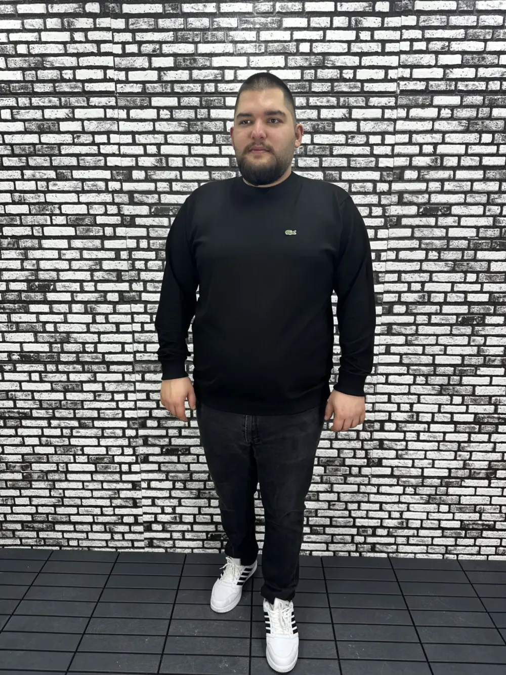 Büyük Beden Erkek Yeni Sezon Sweat Beyaz Kırmızı Siyah Lacivert Renk Dikiş Amblem