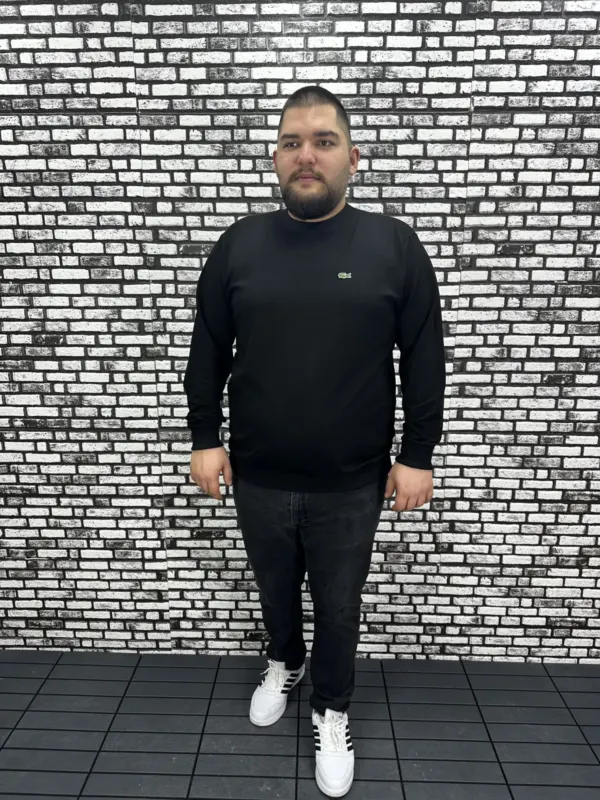 Büyük Beden Erkek Yeni Sezon Sweat Beyaz Kırmızı Siyah Lacivert Renk Dikiş Amblem