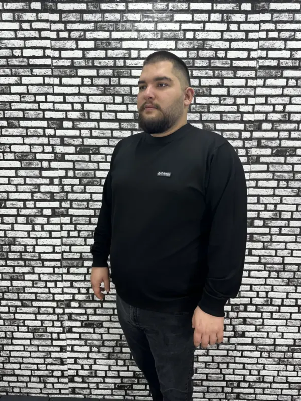 Büyük Beden Erkek Yeni Sezon Sweat Beyaz Kırmızı Siyah Lacivert Renk Dikiş Amblem