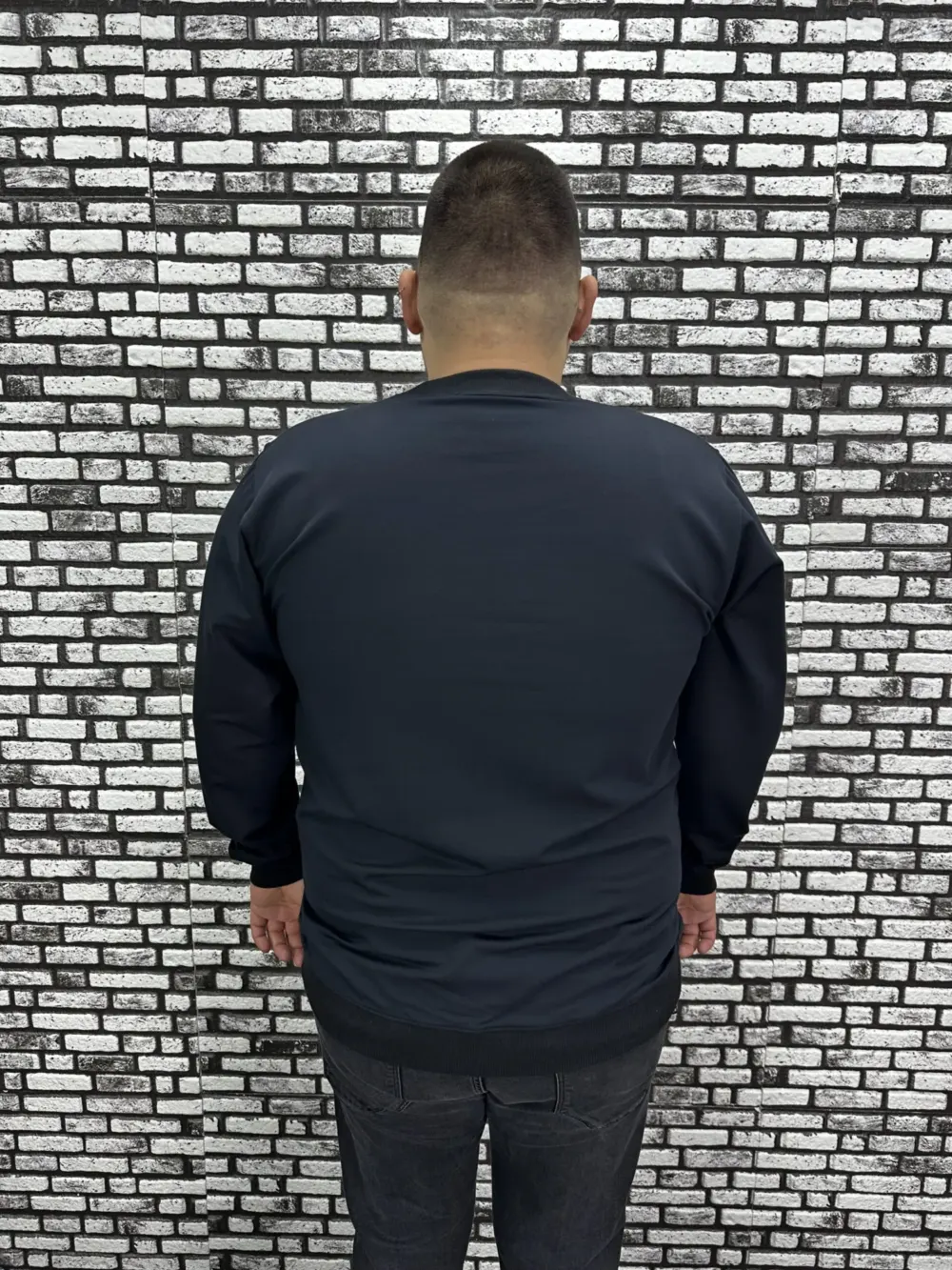 Büyük Beden Erkek Yeni Sezon Sweat Beyaz Kırmızı Siyah Lacivert Renk Dikiş Amblem