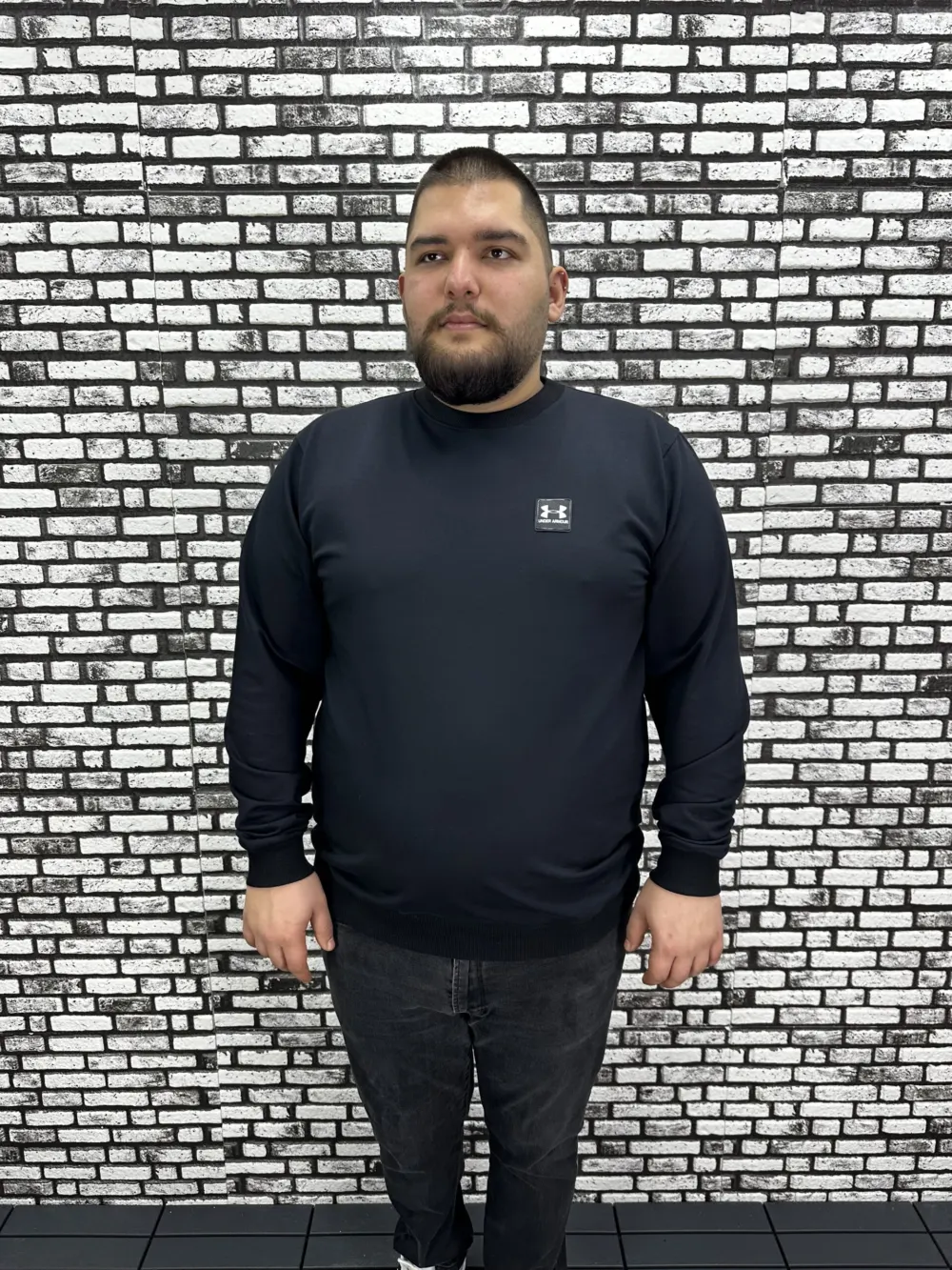 Büyük Beden Erkek Yeni Sezon Sweat Beyaz Kırmızı Siyah Lacivert Renk Dikiş Amblem