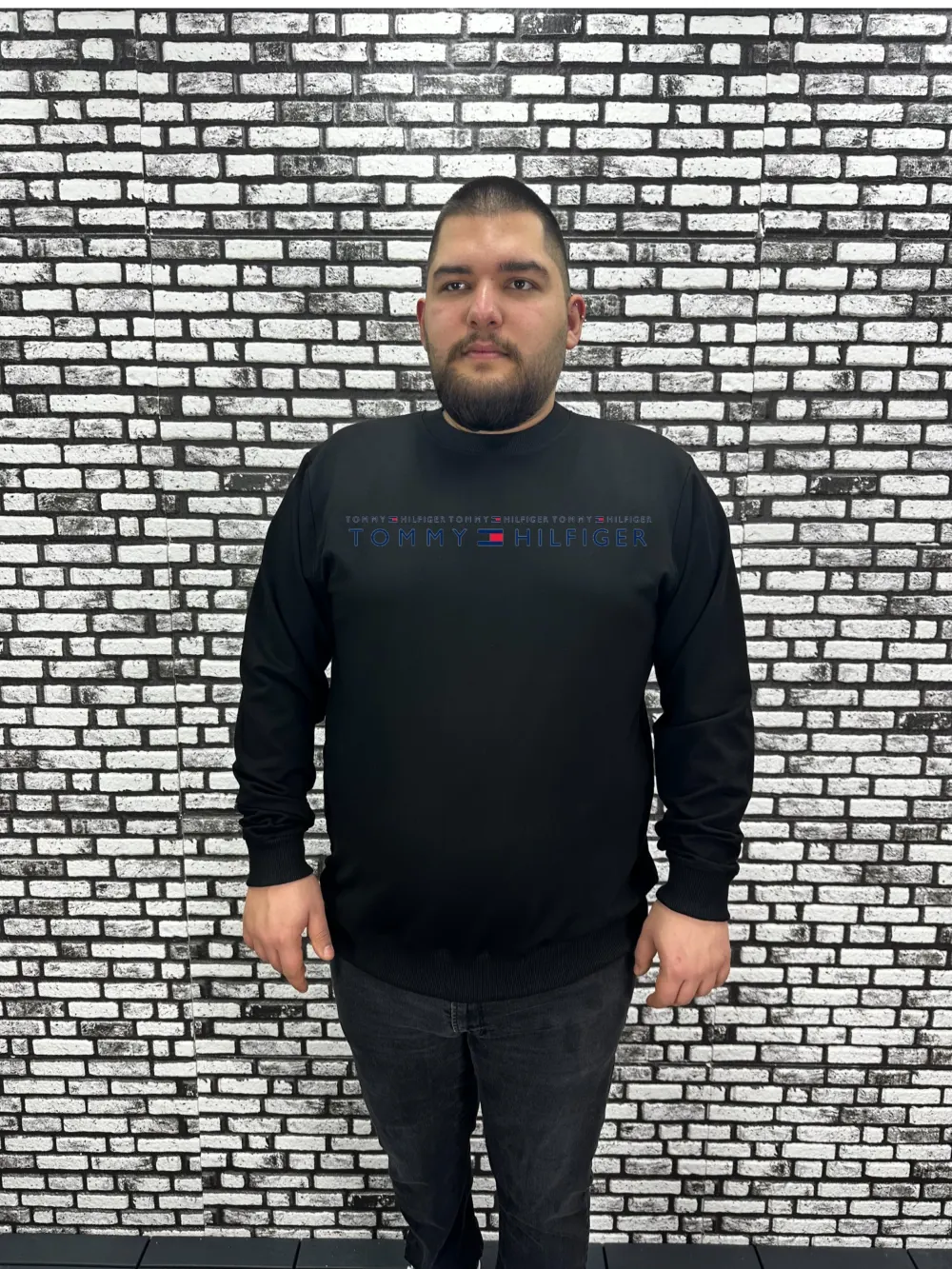 Büyük Beden Erkek Yeni Sezon  Yeni Model Sweat Dijital Baskı 4 Renk