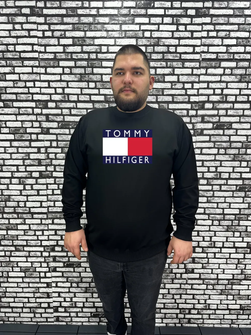 Büyük Beden Erkek Yeni Sezon  Yeni Model Sweat Dijital Baskı 4 Renk