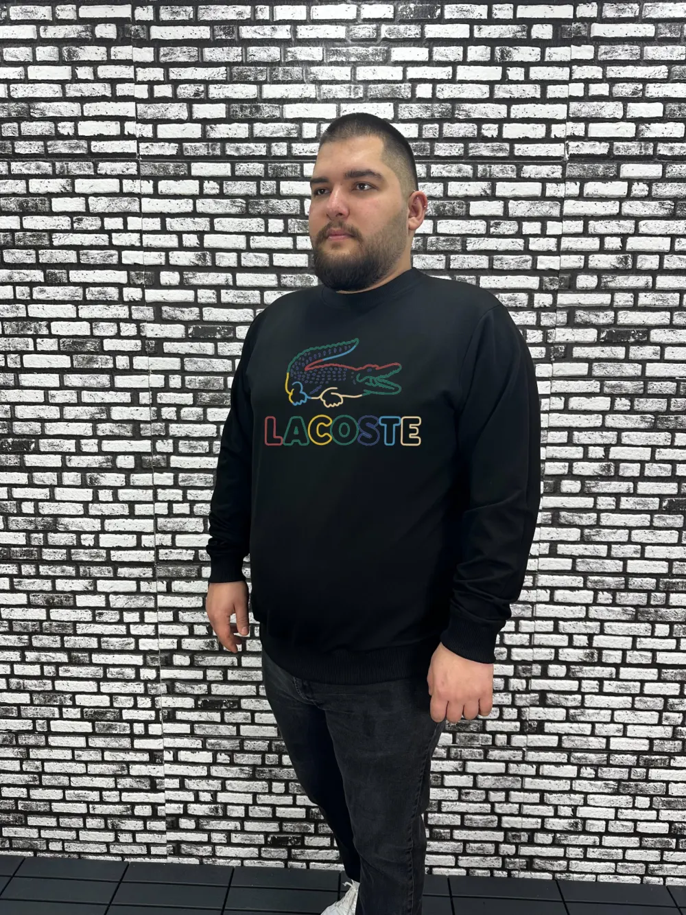 Büyük Beden Erkek Yeni Sezon  Yeni Model Sweat Dijital Baskı 4 Renk