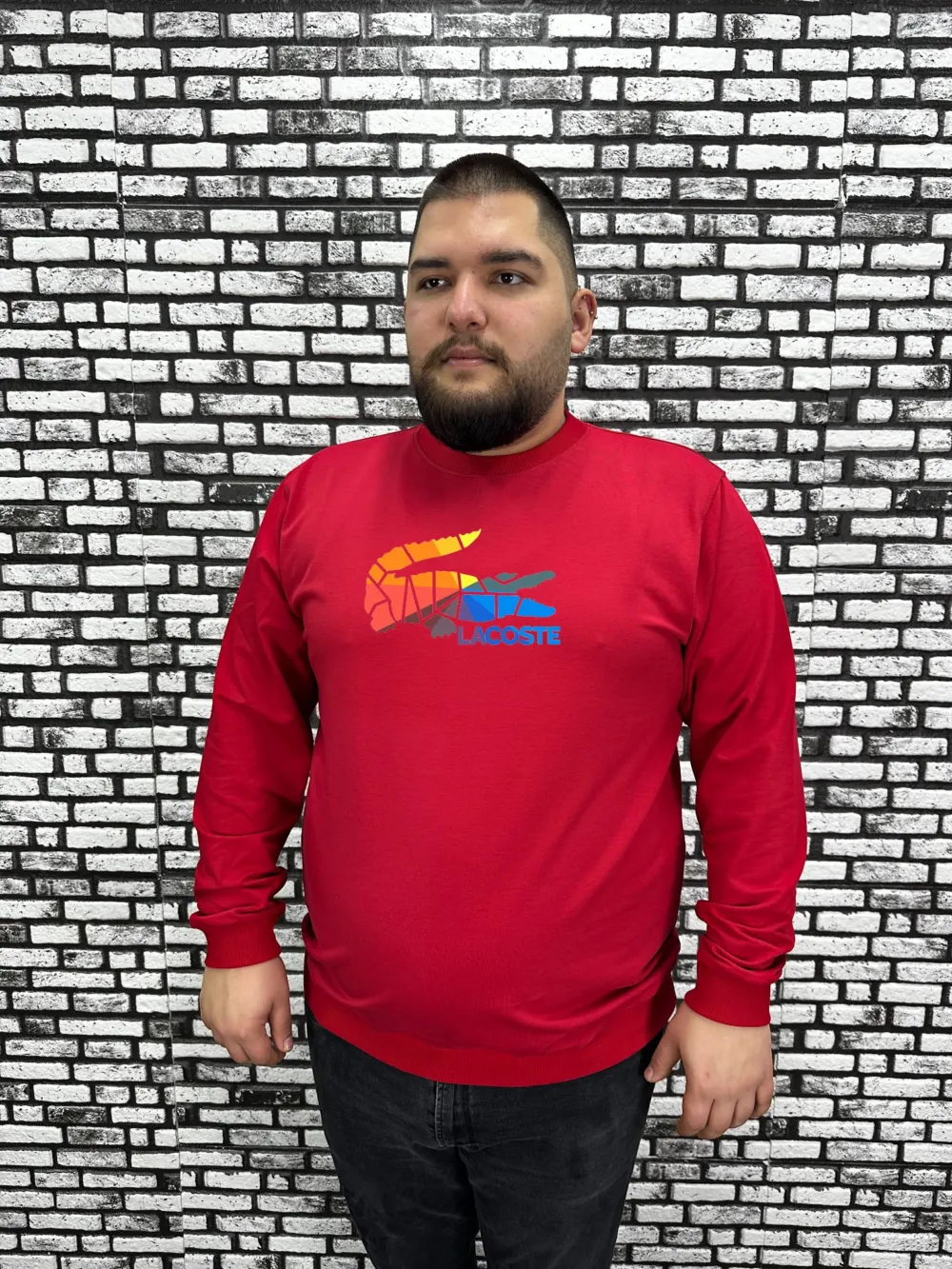 Büyük Beden Erkek Yeni Sezon  Yeni Model Sweat Dijital Baskı 4 Renk