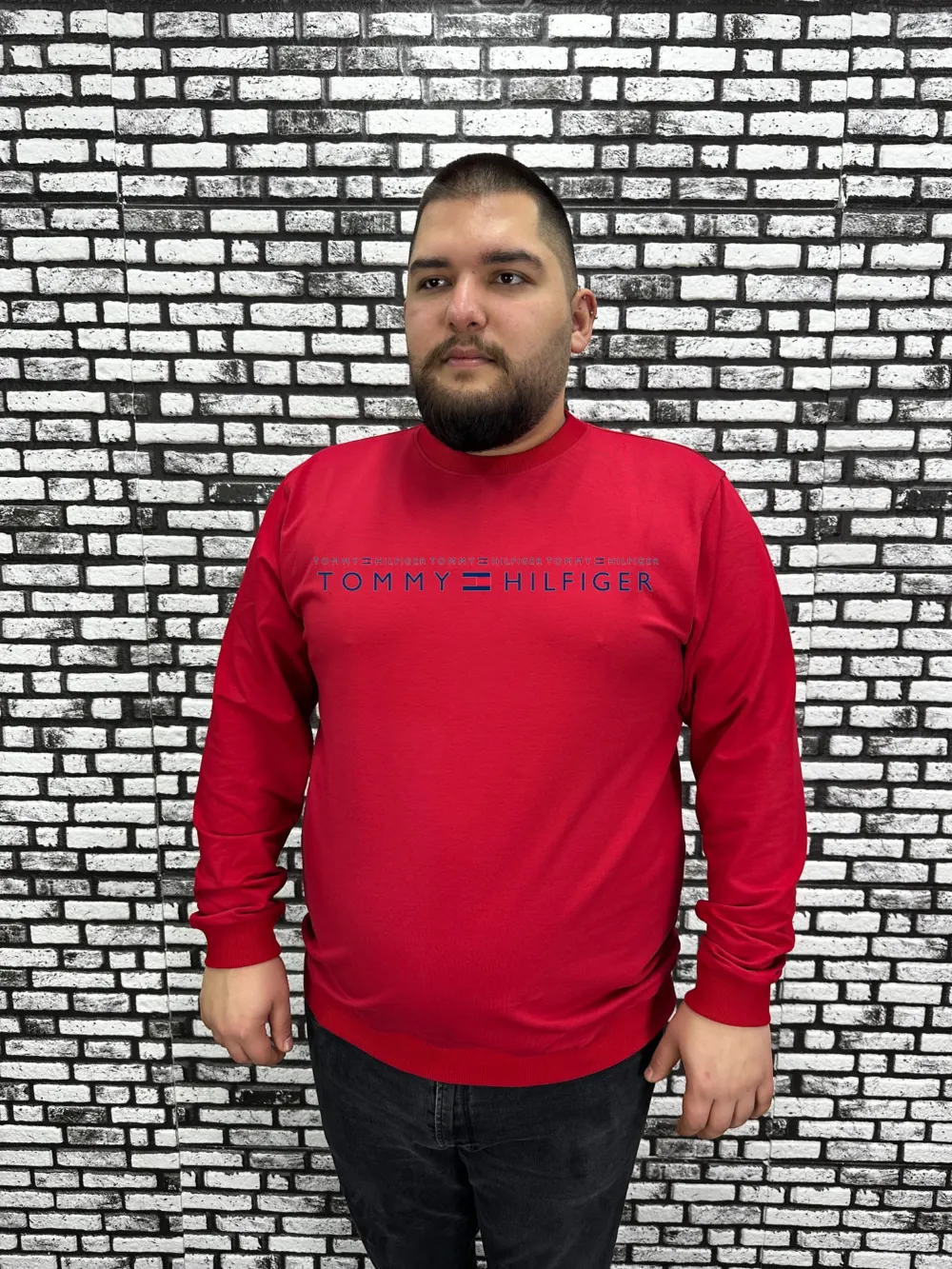 Büyük Beden Erkek Yeni Sezon  Yeni Model Sweat Dijital Baskı 4 Renk