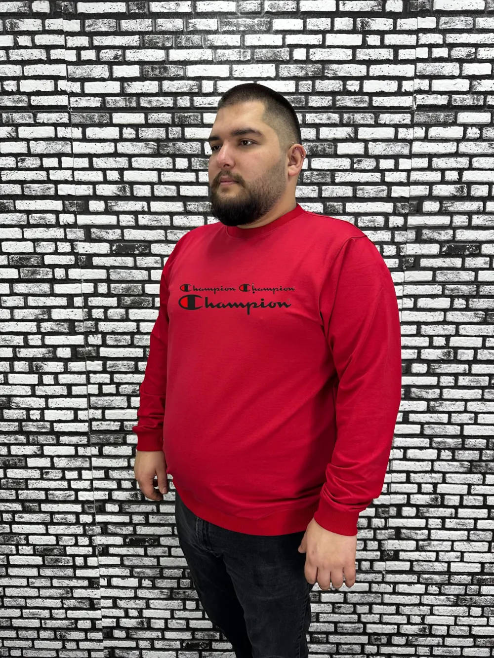 Büyük Beden Erkek Yeni Sezon  Yeni Model Sweat Dijital Baskı 4 Renk