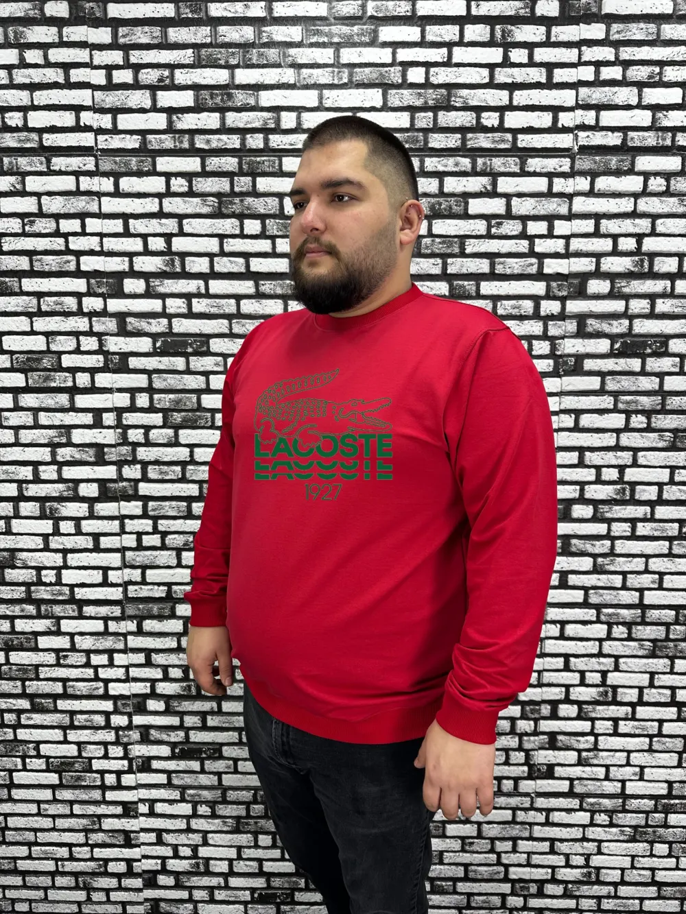 Büyük Beden Erkek Yeni Sezon  Yeni Model Sweat Dijital Baskı 4 Renk