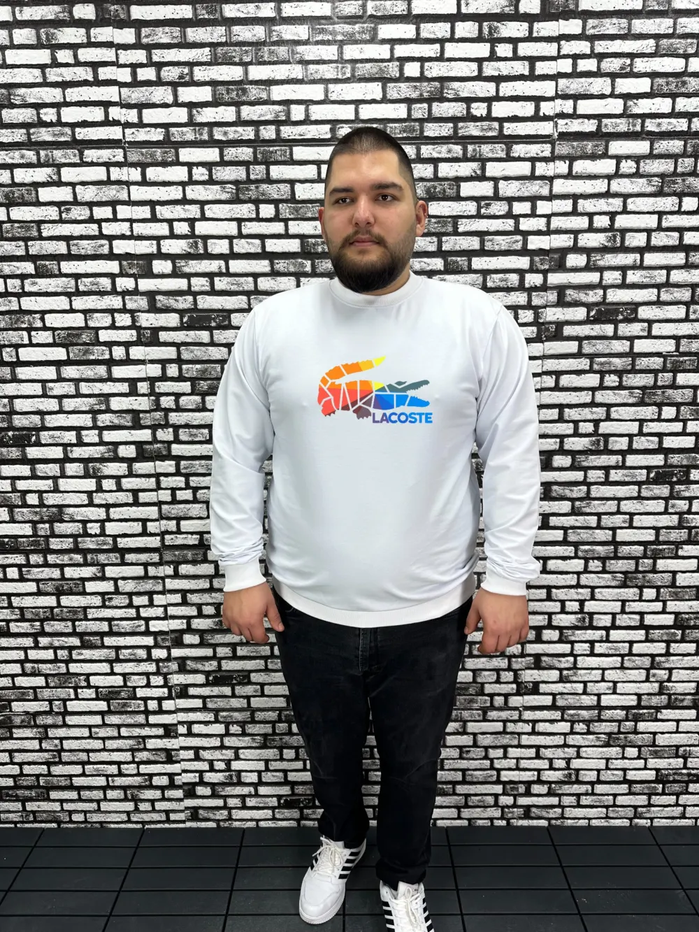 Büyük Beden Erkek Yeni Sezon  Yeni Model Sweat Dijital Baskı 4 Renk